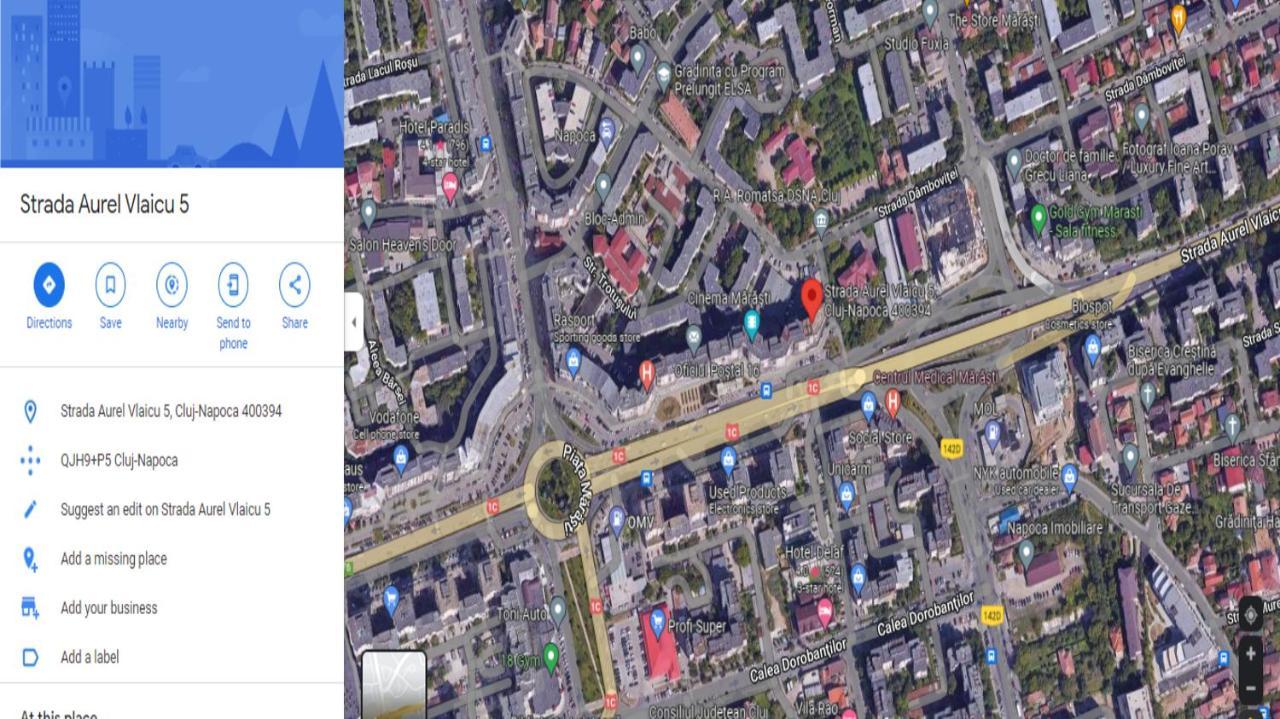 Family Studio Central Apartment Cluj-Napoca Luaran gambar